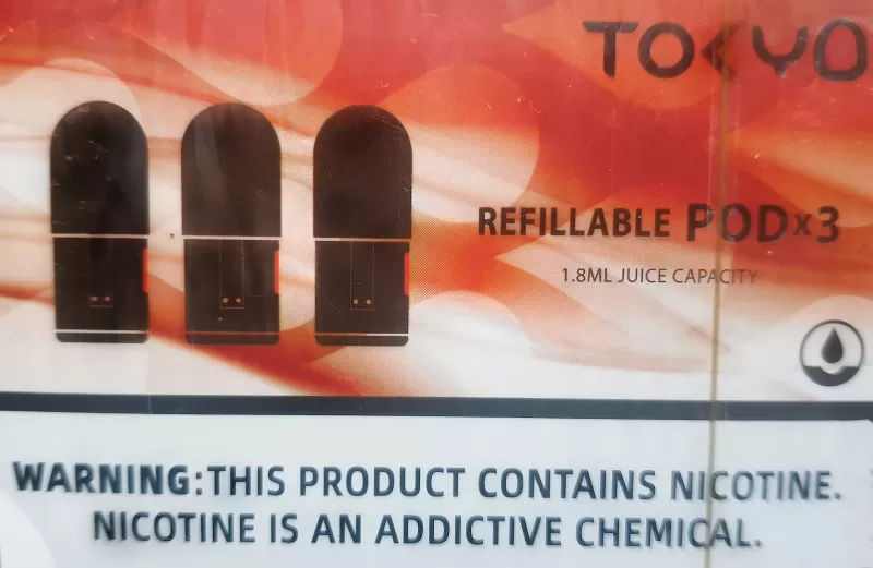 Tokyo Phantom Smart Bar Refillable Pods - Single Pod, Pack of 3 Pods