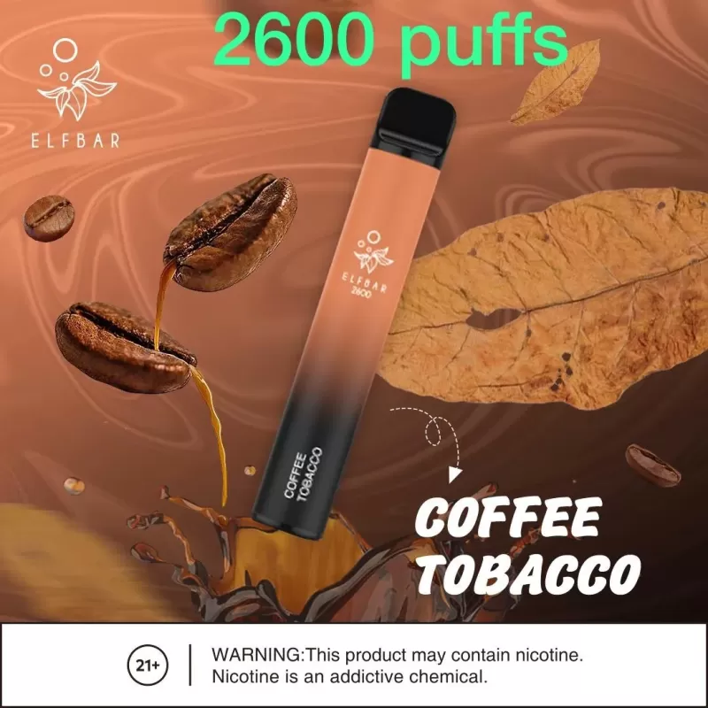 ELF BAR 2600 Disposable Pod Device 1050mAh - Banana Milk, Blue Razz Lemonade
