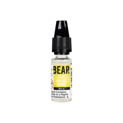 20 mg Bear Flavours Nikotinsalze Vape Juice – 10 ml MTL E-Liquid (50VG/50PG)