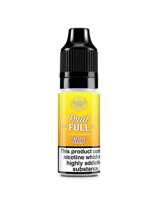 Pineapple Orange Fruit FULL Nic Salt E-Liquid by Dinner Lady - 10mg
