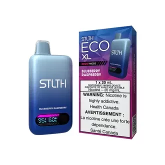 STLTH ECO XL Disposable - Blueberry Raspberry 20mg, Cherry Blast Ice 20mg