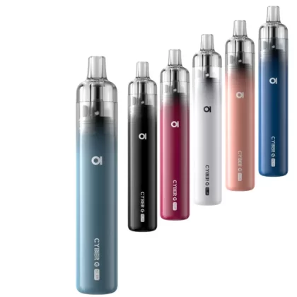 Aspire Cyber G Slim Pod Kit - Colour#Graphite Blue>Violet Red>Sakura Pink>Blue