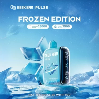 Geek Bar Pulse 15K Frozen Edition Disposable Device – 15000 Puffs - Vaporider Deals