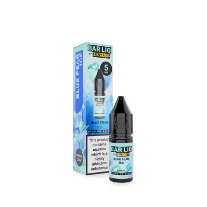 Zeus Juice Bar Liq Blue Pear Ice Nic Salt E-Liquid 10ml - Vape Product, Vape Product