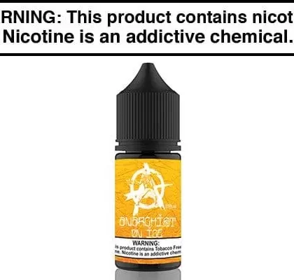 ORANGE ICE BY ANARCHIST SALTS 30ML - Vapejuice