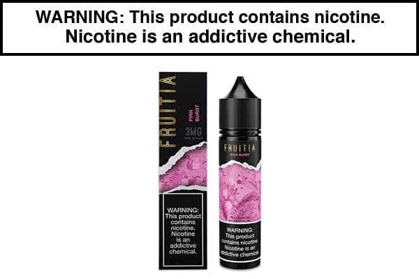 PINK BURST BY FRUITIA 60ML - Vapejuice