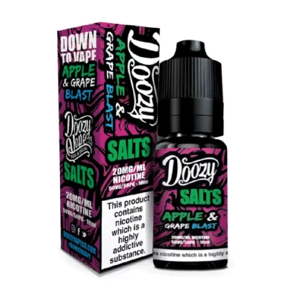 Apple & Grape Blast Nic Salt E-Liquid by Doozy Vape Co. 10ml
