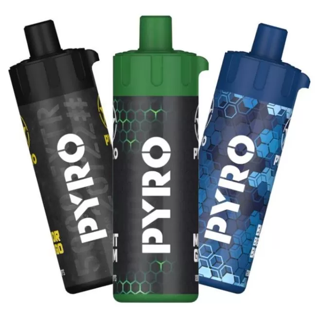 PYRO 12000 PUFFS MTL / DTL DISPOSABLE VAPE - 3 mg / Major Mango