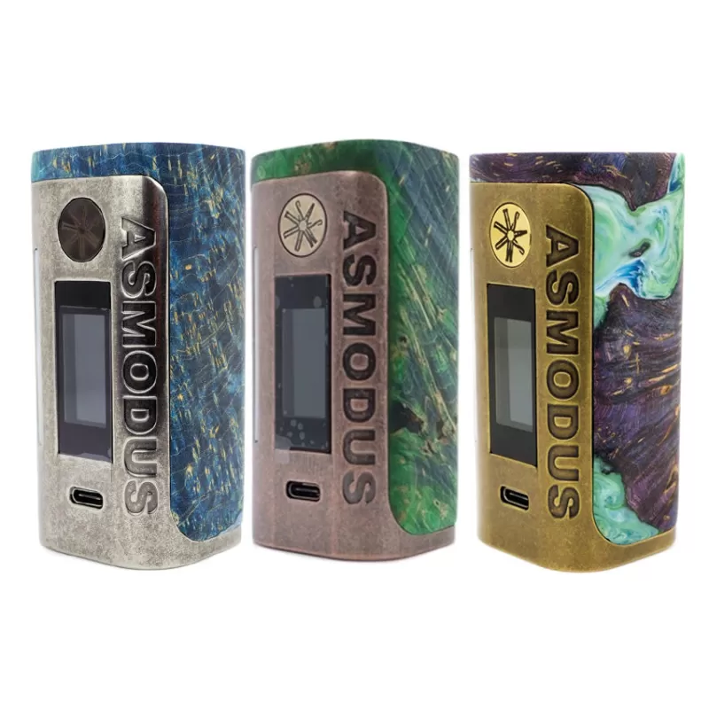 asMODus Lustro Kodama Box Mod 200W - Purple Gold