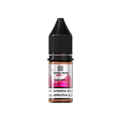 Crystal Prime Fizzy Cherry Nic Salt Vape Juice - 10 Pack - 10mg