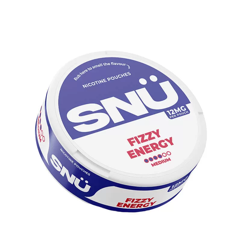 SNU Fizzy Energy Nic Pouches by Bar Juice - 18mg / Pouch - Image 2