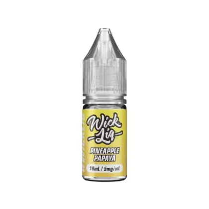 Wick Liq Bar Salt Pineapple Papaya Nic Salt E-Liquid - Nicotine Strength#20mg>10mg>5mg