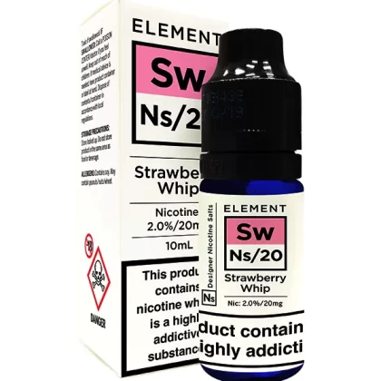 Element Salt NS20 Strawberry Whip Nic Salt E-Liquid