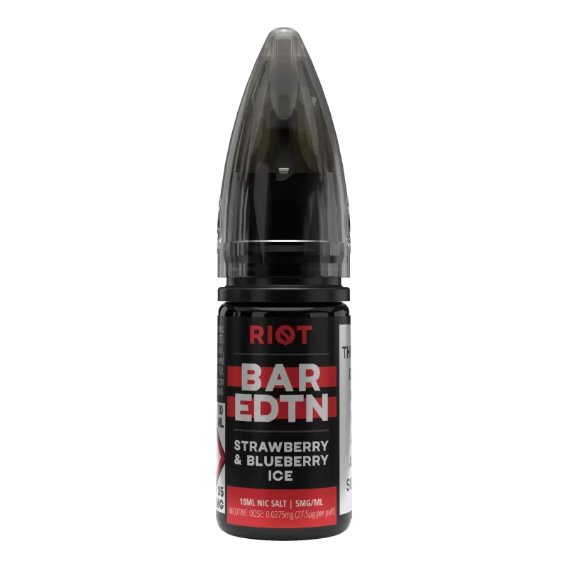 Strawberry Blueberry Ice Nic Salt By Riot Squad BAR EDTN - Vape Product, Vape Product