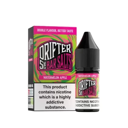Drifter Bar Nic Salt 10ml E-Liquid – Watermelon Apple