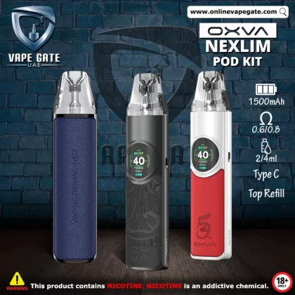 OXVA Nexlim Pod Kit - Black Warrior - Onlinevapegate