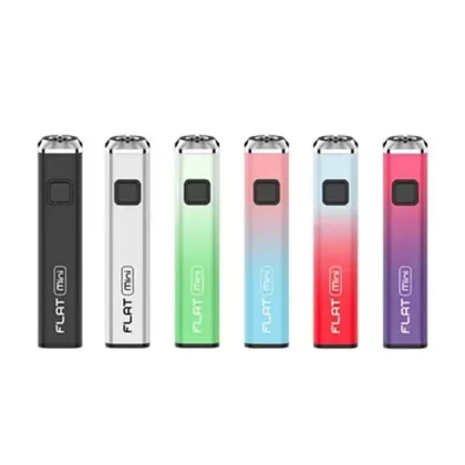Yocan Flat Mini Twist Batteries - Pack Count#Single Pack~Color#Black>Silver>Green White>Purple Pink>Blue Pink>Red Teal