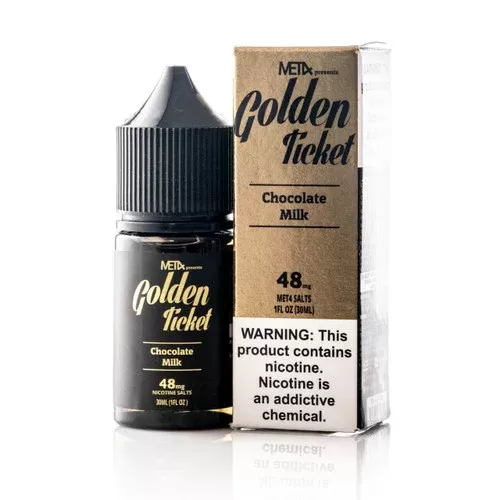 Met4 Golden Ticket Salt 30ML E-Juice