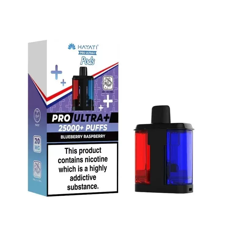 Hayati Pro Ultra Plus 25K Prefilled Pods - Box of 5 - Watermelon Fruit Twist - Image 2