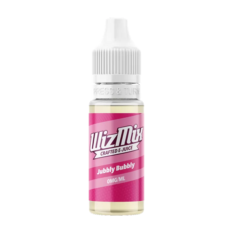 WizMix Jubbly Bubbly - 10ml - Vape Product, Vape Product (8C9A5C)