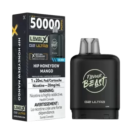 Flavour Beast Level X G2 Ultra 50k – Hip Honeydew Mango Iced (PROV)