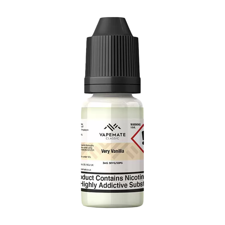 Vapemate Classic Very Vanilla 10ml - 50VG / 50PG / 12mg - Vapeshop Co