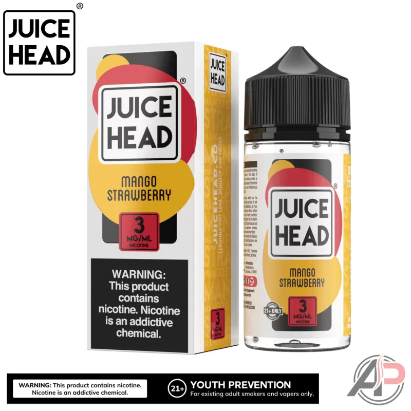 Juice Head Mango Strawberry E-Liquid 100mL - Image 2