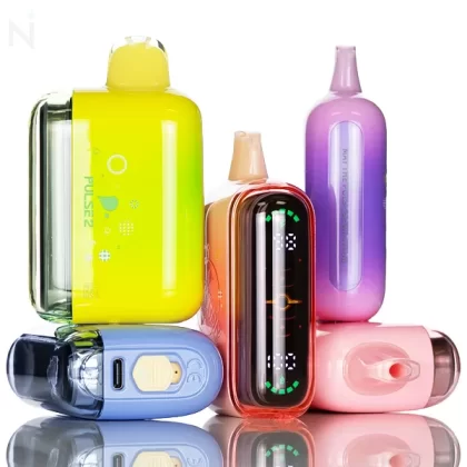 Geek Bar Pulse 2 25K 25,000 Puffs Disposable Vape - 18mL - Juicy Peach Ice