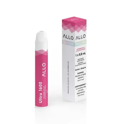 Allo Ultra 1600 Watermelon Ice - STRENGTH#20MG>20MG (ONT-TAX)