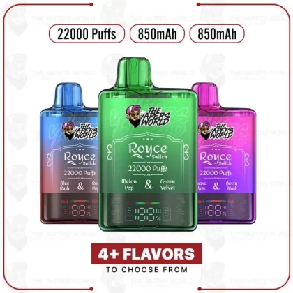 The Vapers World Royce Switch 22k Puffs - Thevapersworld
