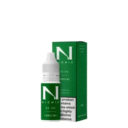 18mg Nic Nic Flavourless Vape Juice Nicotine Shot 10ml (50VG/50PG) - Nic / 10ml / 18mg / 50VG/50PG