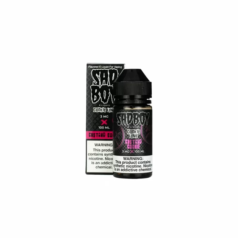 Sadboy TFN E-liquid – Custard Cookie – 100ml | Dessert