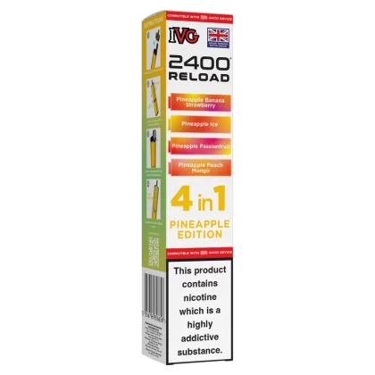 Pineapple Edition IVG 2400 Refill Pods - 20mg - Vape Product
