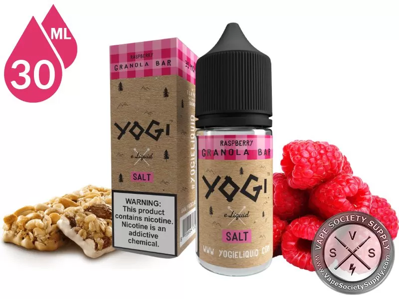 Raspberry Granola Bar by YOGI Salt 30ml - Vape Product, Vape Product