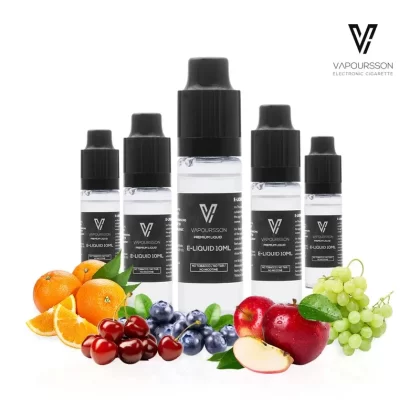 Vapoursson e-Liquid – Holiday Paradise 0mg 10ml Bottle x 5 Pack | Cigee