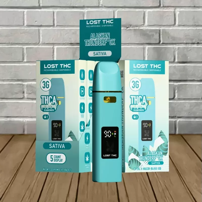 Lost THC V4 3g THCA Disposable Vape - Ejuicewarehouse