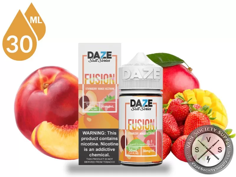Strawberry Mango Nectarine 7 Daze Fusion Salt 30ml