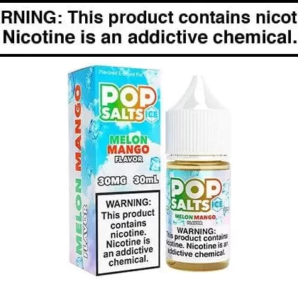 MELON MANGO ICE BY POP SALTS 30ML - Vapejuice