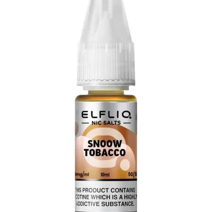 Elf Bar Elfliq Snoow Tobacco Nic Salt Vape Juice - Strength 5mg