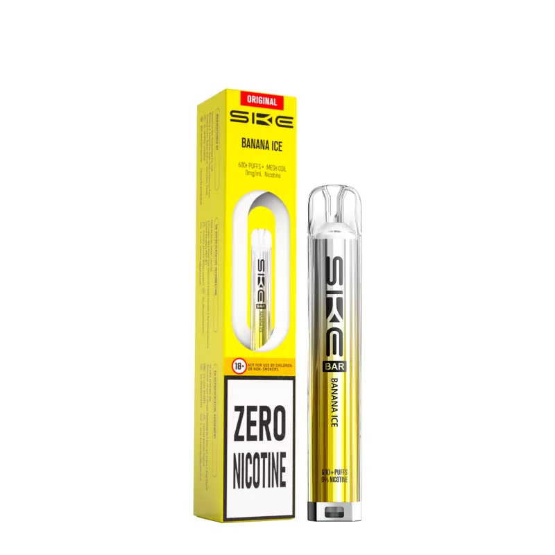 Box Of 10 – SKE Crystal Bar 600 0mg (0%) Prefilled Vape Kit – Nicotine Free - Vape Co - Image 2