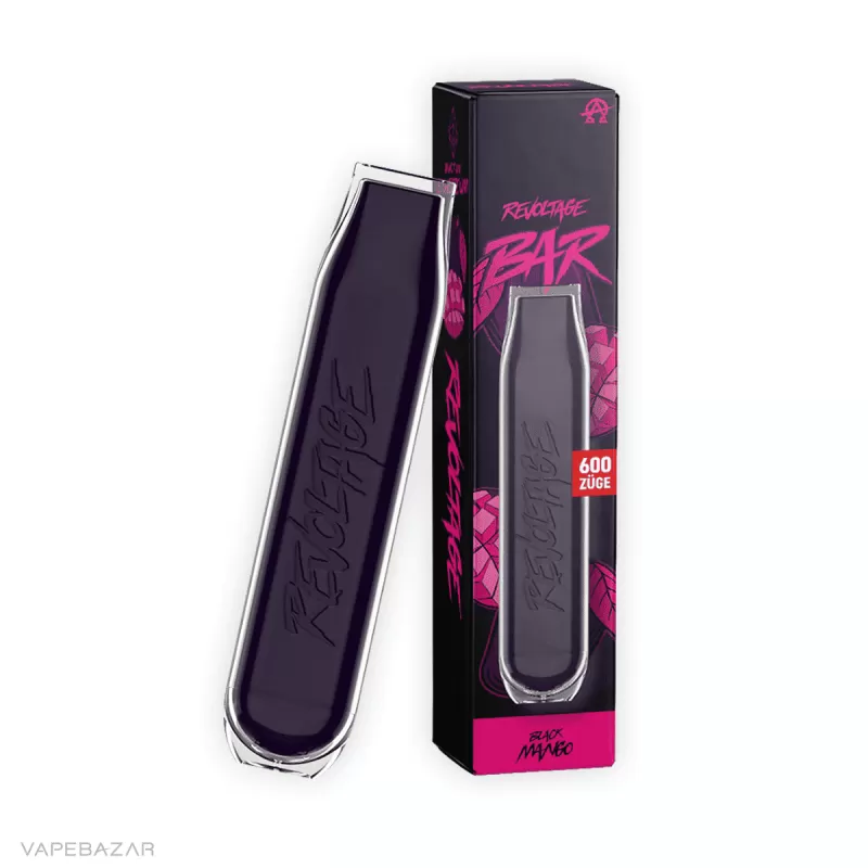 Revoltage Bar – Black Mango - Aupo; 20mg/ml, Nikotinfrei; Vape Product - Image 3