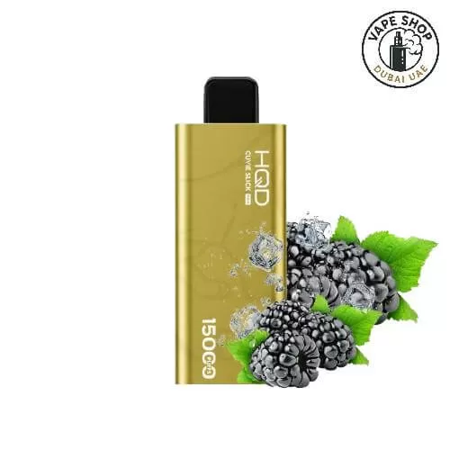 HQD Cuvie Slick Pro 15000 Puffs Buy in Dubai - Apple Grape, Black Dragon (8B788C) - Image 3