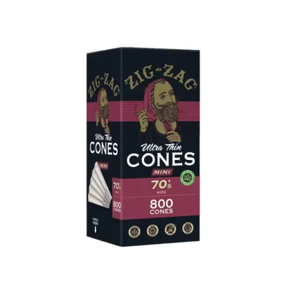 Zig Zag 70’s Ultra-Thin Bulk Cones | Box of 800