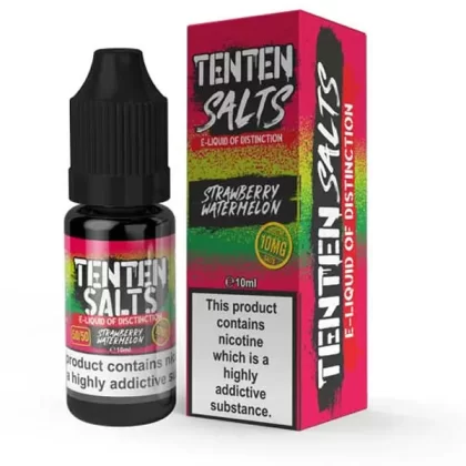 Strawberry Watermelon TenTen Salts E-Liquid