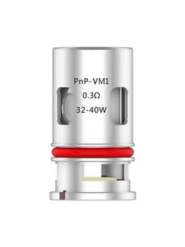Voopoo PNP Replacement Coils (5 Pack) - 0.6ohm PnP-M2 Single