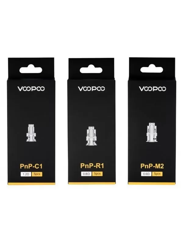 Voopoo PNP Replacement Coils (5 Pack) - 0.6ohm PnP-M2 Single - Image 2