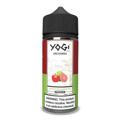 Yogi Orchards Apple Pink Guava Chilled Vape e-Liquid 100mL - Vape Product, Vape Product (E3604A)