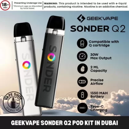 Geekvape Sonder Q2 Pod Kit In Dubai, UAE - Vapeshopdubaiuae