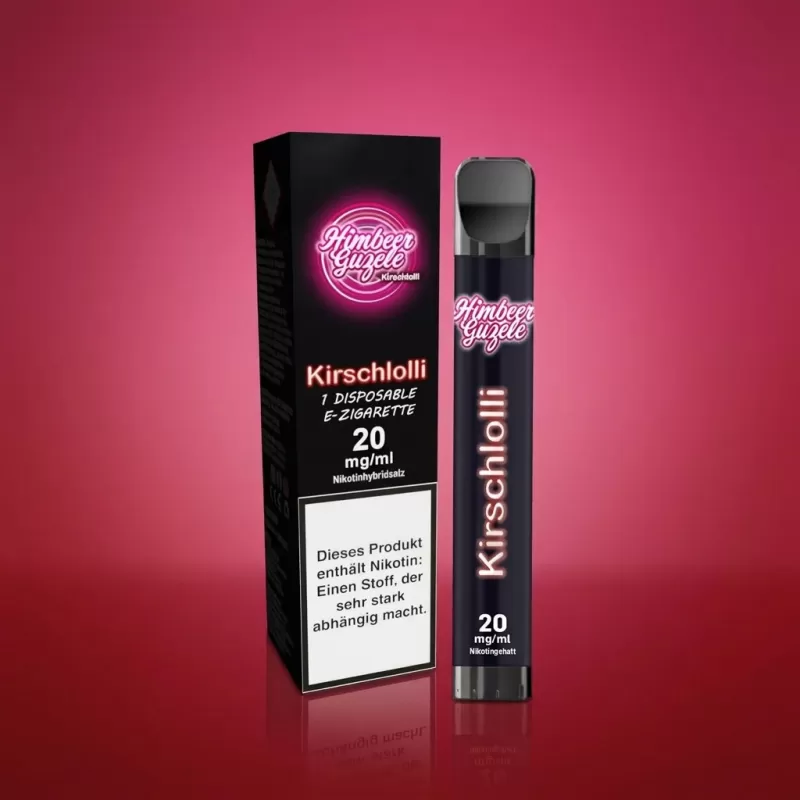 Kirschlolli Disposables – Himbeer Guzele - Vapebazar - Image 2