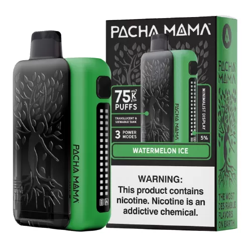 Watermelon Ice Disposable Vape (75000 Puffs) by Pachamama 75K